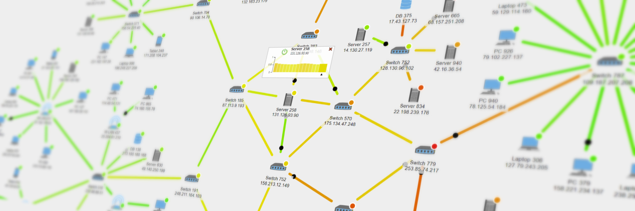 Hero image for Network Monitoring Visualization