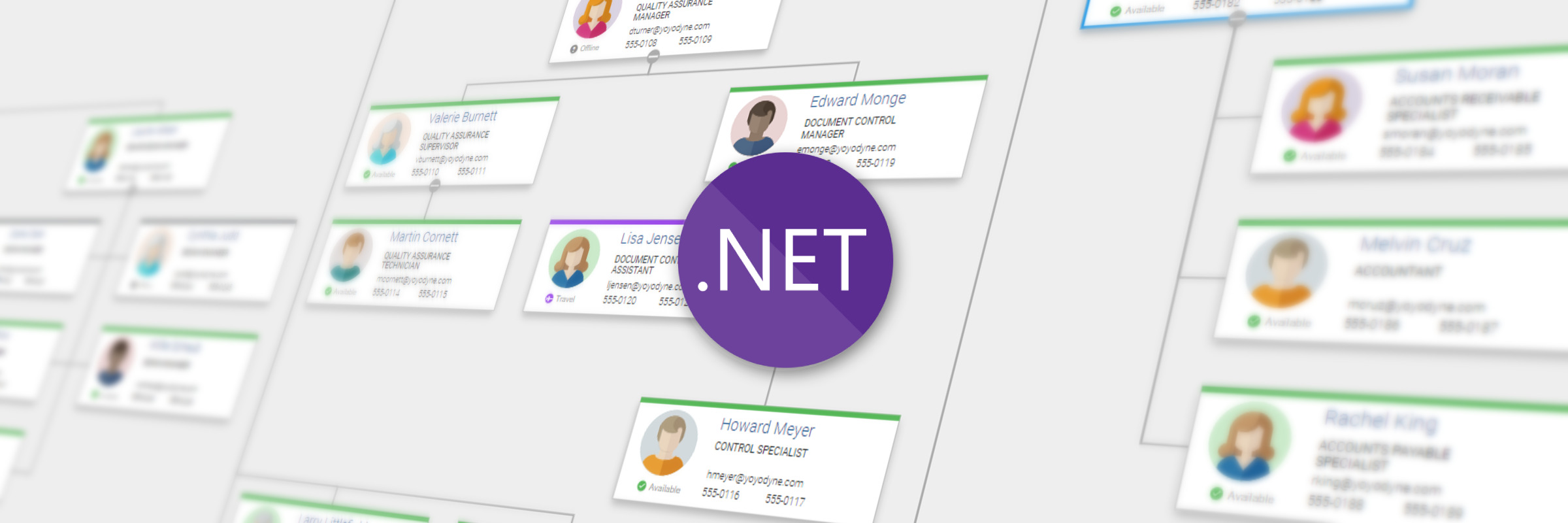 Hero image for Organization Chart Visualization in WPF