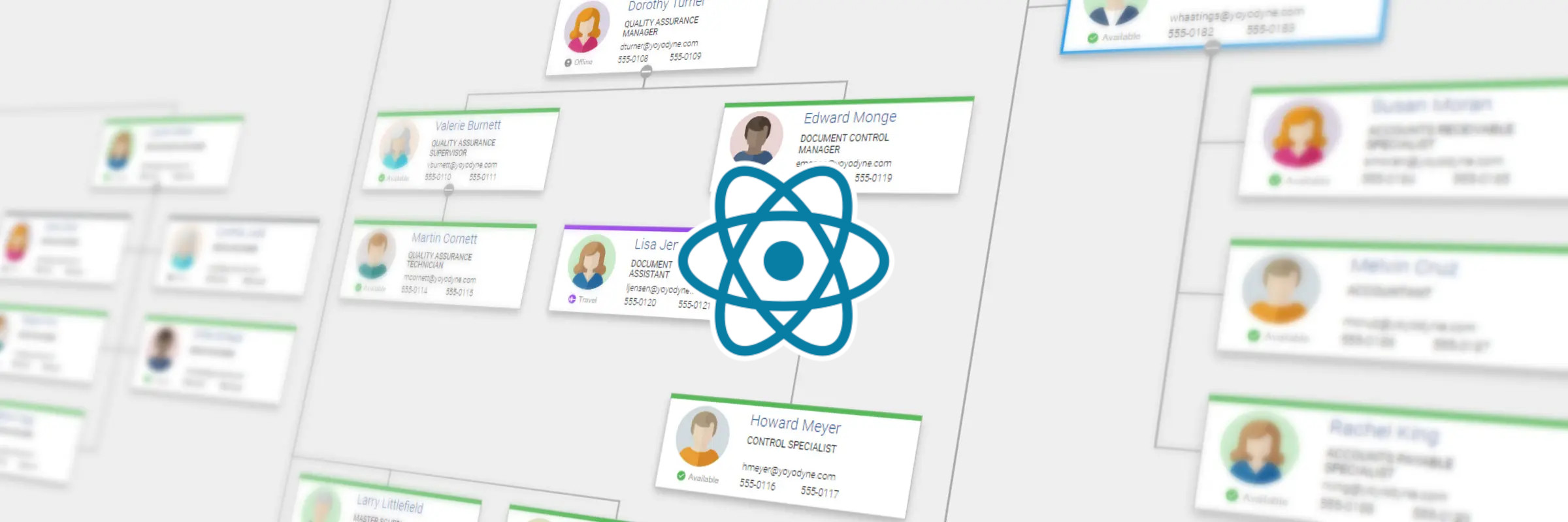 A powerful and versatile React component to visualize organization charts in React applications.